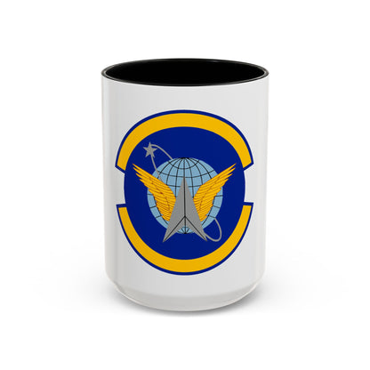 7 Space Operations Squadron AFRC (U.S. Air Force) Accent Coffee Mug