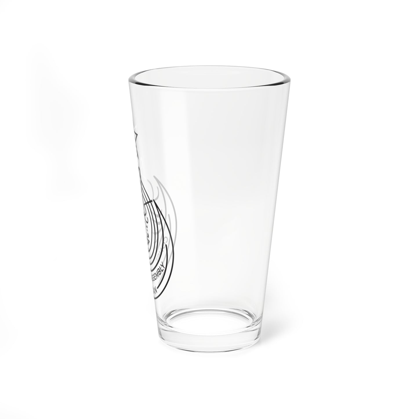 Emblem of Pakistan Constituent Assembly (Pakistan) (Coat of Arms) Pint Glass 16oz