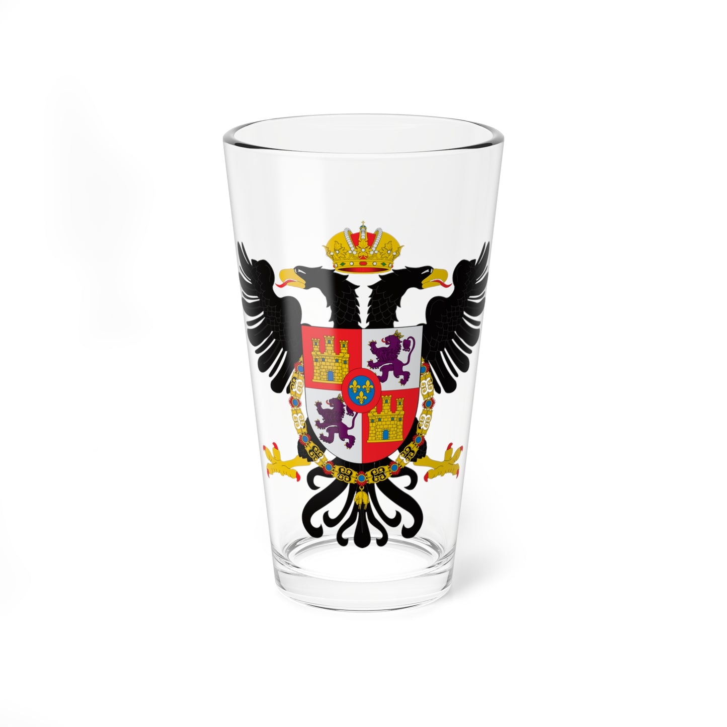 Escudo de Alhaurín el Grande (Spain) (Coat of Arms) Pint Glass 16oz