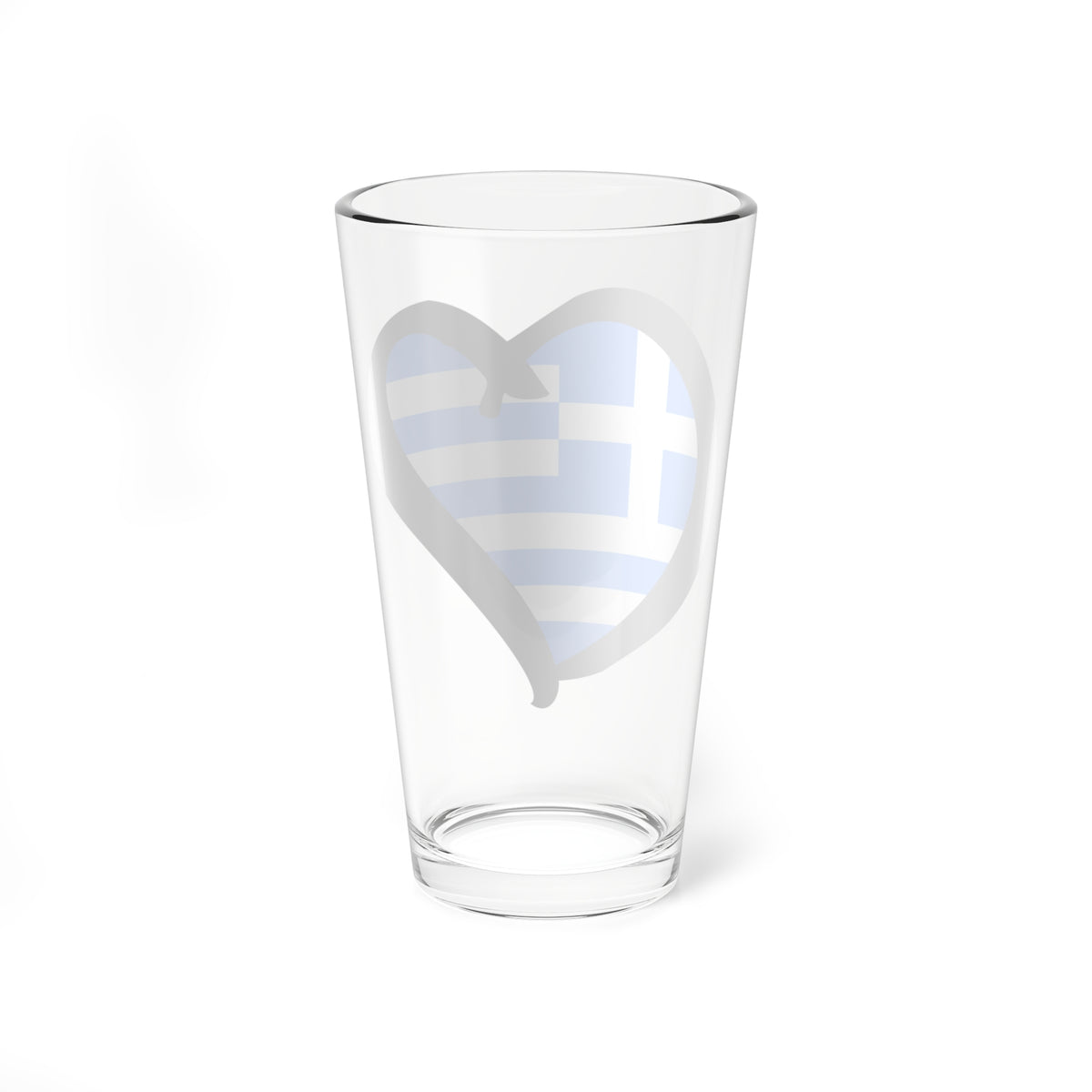 EuroGreciaAnterior sky blue (Greece) Pint Glass 16oz
