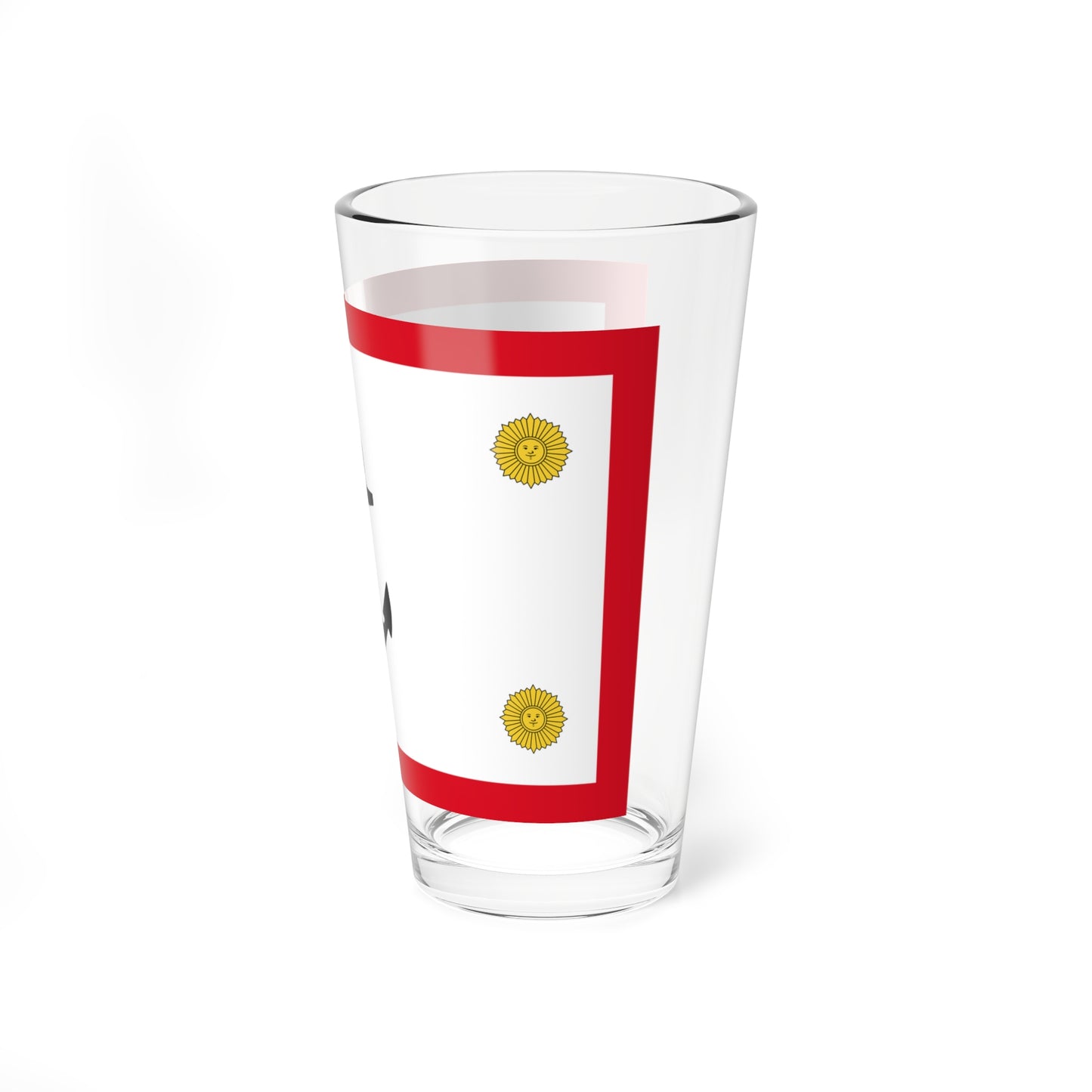 Rank flag for the Commander General of the Peruvian Navy (Peru) Pint Glass 16oz