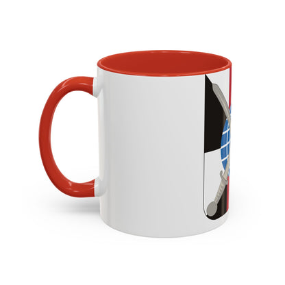 527 Military Intelligence Battalion 2 (U.S. Army) Accent Coffee Mug