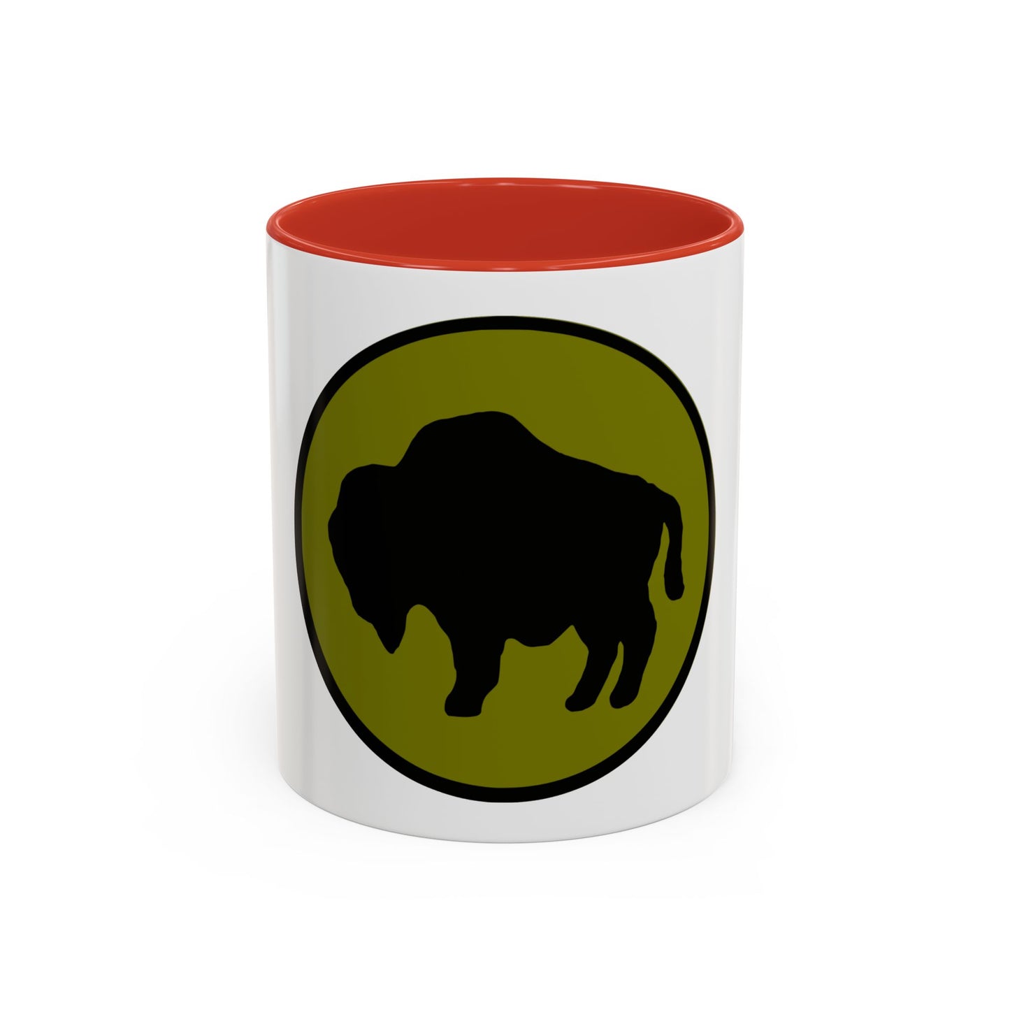 US 92nd Infantry Division (U.S. Army) Accent Coffee Mug