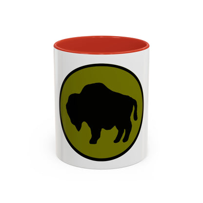 US 92nd Infantry Division (U.S. Army) Accent Coffee Mug