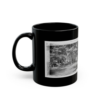 Bealeton, Virginia. Camp Of Company B, 93d New York Volunteers (U.S. Civil War) Black Coffee Mug