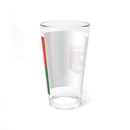 Flag of Herend (Hungary) Pint Glass 16oz