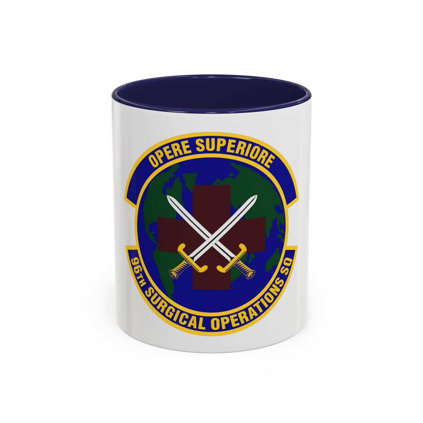 96th Surgical Operations Squadron (U.S. Air Force) Accent Coffee Mug