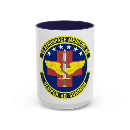 55th Aerospace Medicine Squadron (U.S. Air Force) Accent Coffee Mug