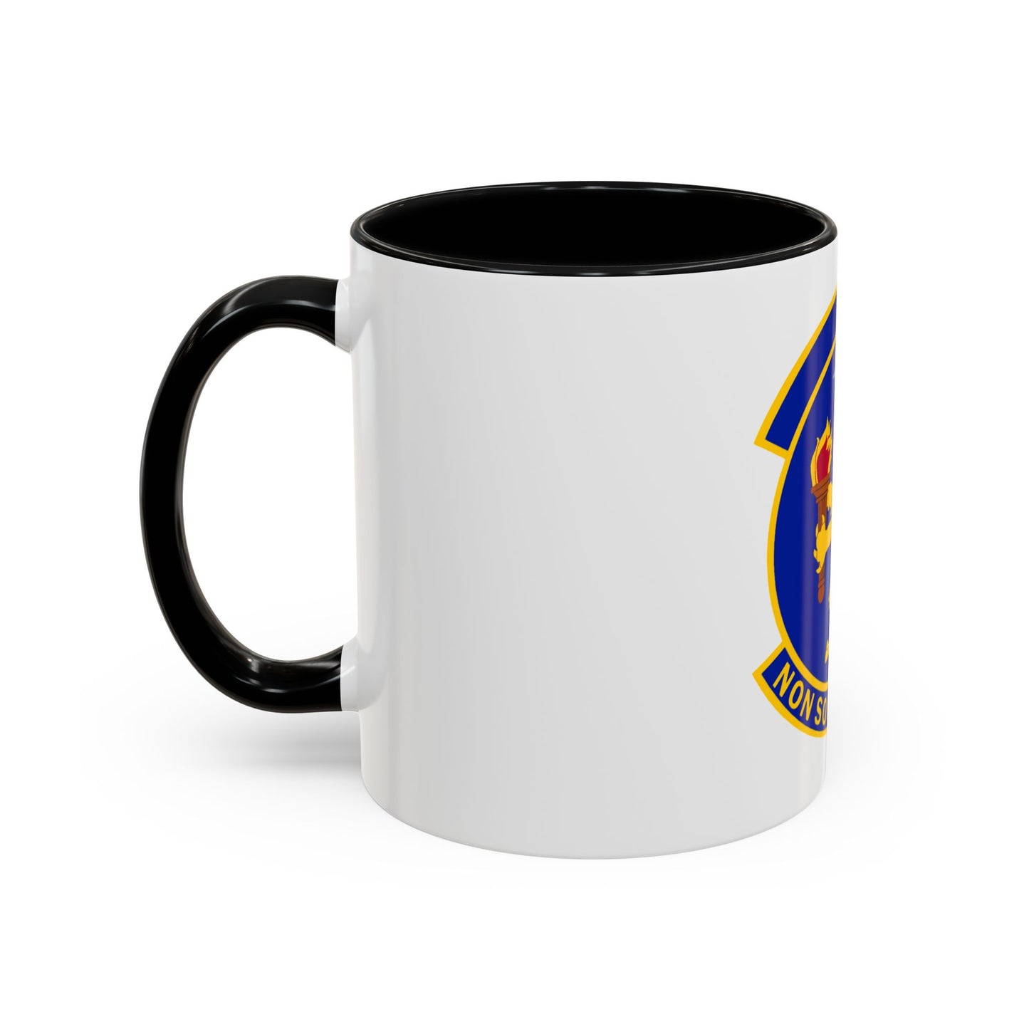 100 Operations Support Squadron USAFE (U.S. Air Force) Accent Coffee Mug