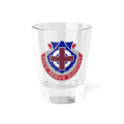 Verre à liqueur du bataillon médical 435 (armée américaine) 1,5 oz