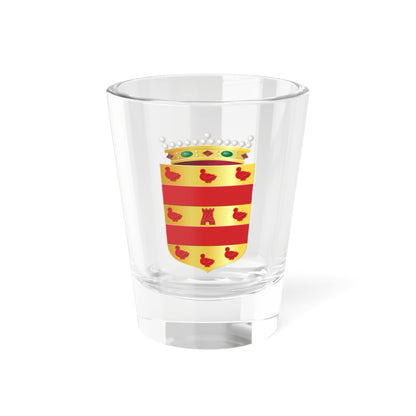 Gemeentewapen van Land van Cuijk (Netherlands) (Coat of Arms) Shot Glass 1.5oz
