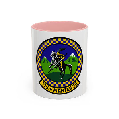 315 Fighter Squadron ACC (U.S. Air Force) Accent Coffee Mug