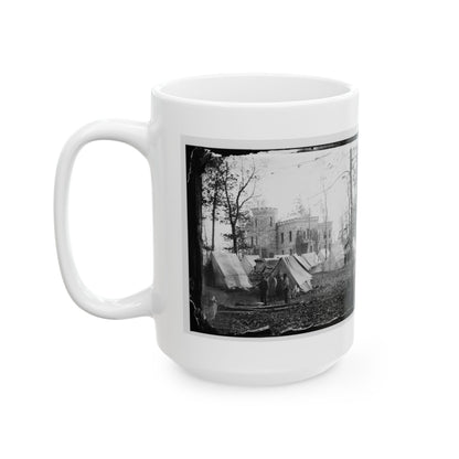 Auburn, Va., Vicinity.   Castle Murray  (Five Miles Southeast Of Warrenton), Headquarters Of Gen. Alfred Pleasonton (U.S. Civil War) White Coffee Mug