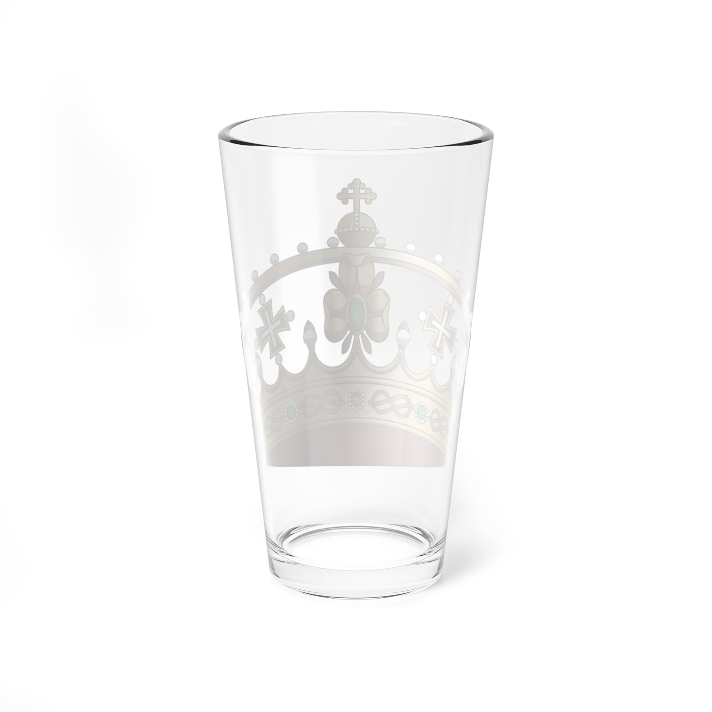 Crown of Savoy-Aosta (Italy) (Coat of Arms) Pint Glass 16oz