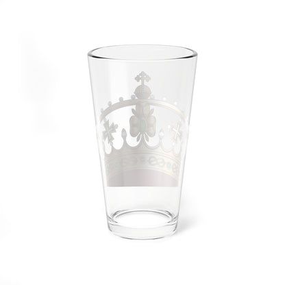 Crown of Savoy-Aosta (Italy) (Coat of Arms) Pint Glass 16oz