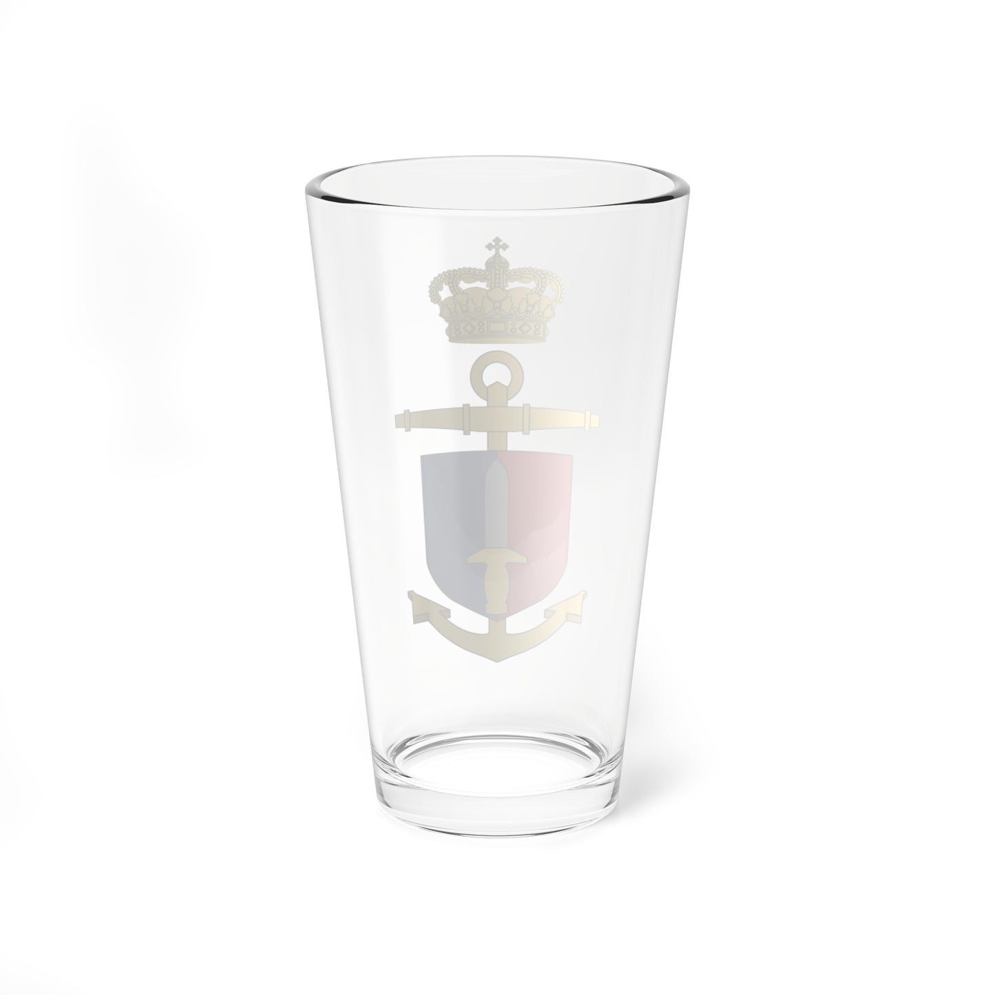Emblem of the Danish Frogman Corps (Denmark) (Coat of Arms) Pint Glass 16oz