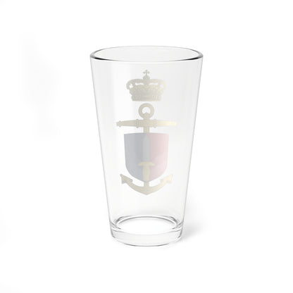 Emblem of the Danish Frogman Corps (Denmark) (Coat of Arms) Pint Glass 16oz