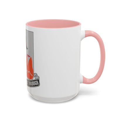4 Signal Battalion (U.S. Army) Accent Coffee Mug