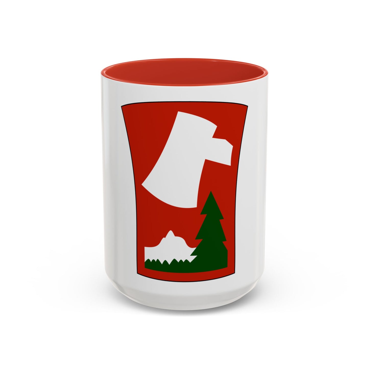 70th Infantry Division patch (U.S. Army) Accent Coffee Mug
