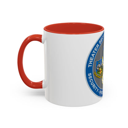 AF North TSC Theater Security Cooperation (U.S. Air Force) Accent Coffee Mug