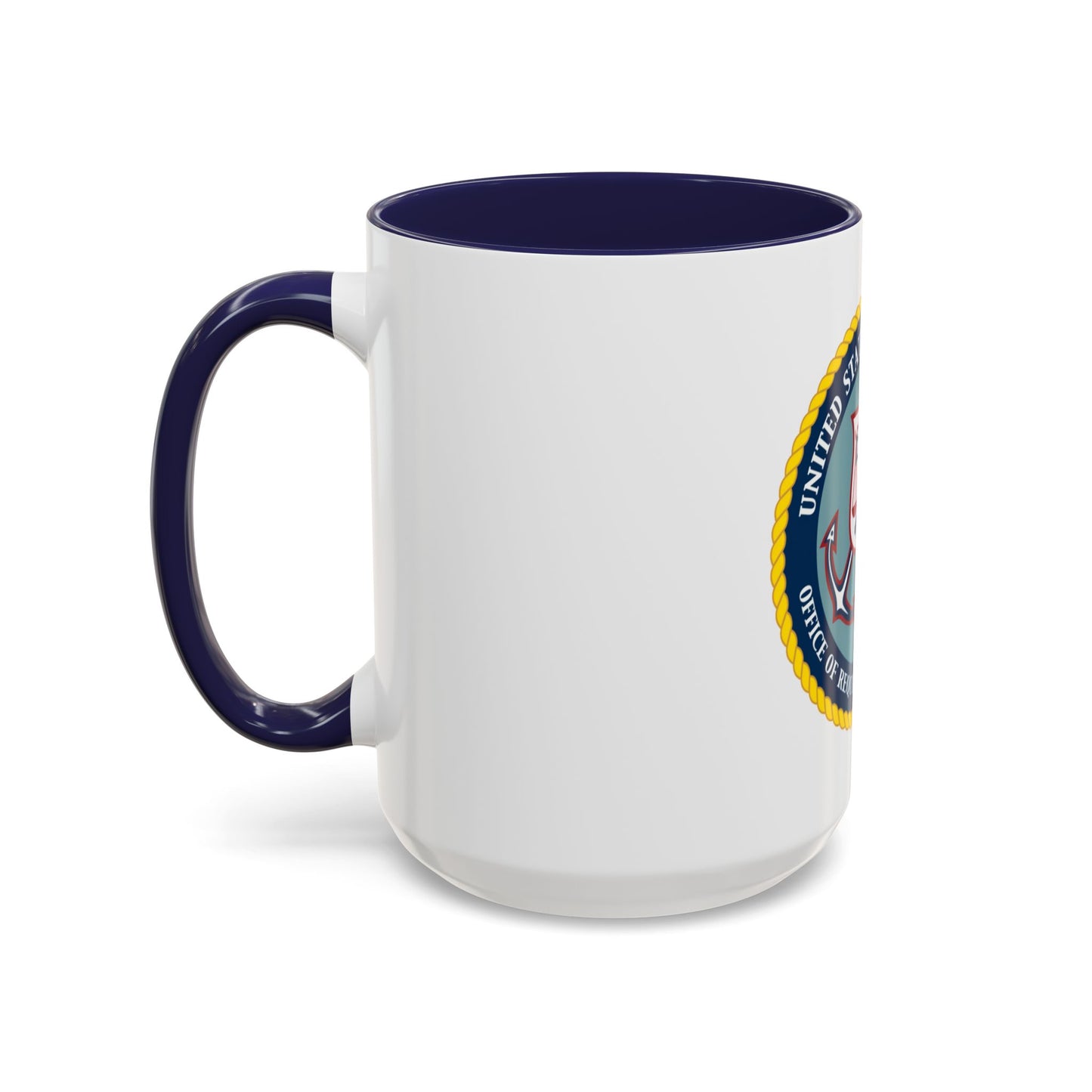 USCG Office of Requirements & Analysis (U.S. Coast Guard) Accent Coffee Mug