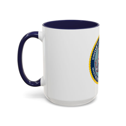 USCG Office of Requirements & Analysis (U.S. Coast Guard) Accent Coffee Mug