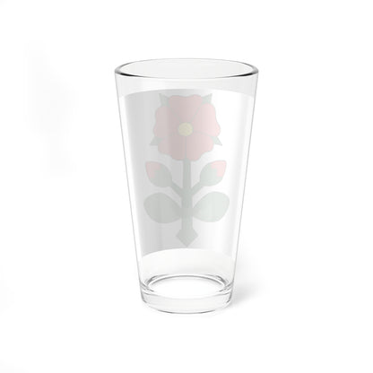 CHE Bruettisellen Flag (Switzerland) Pint Glass 16oz