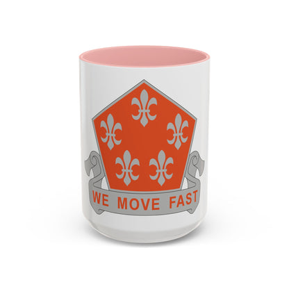 5 Signal Battalion (U.S. Army) Accent Coffee Mug