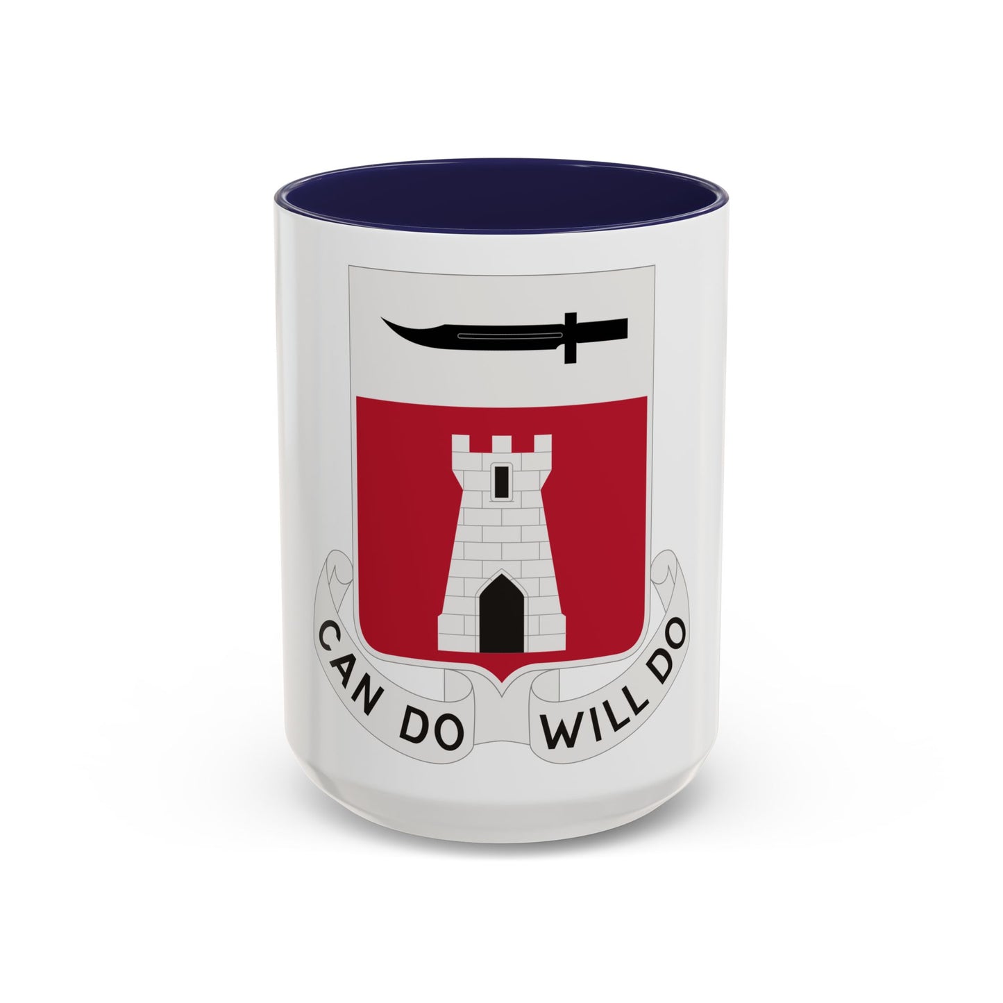 467 Engineer Battalion (U.S. Army) Accent Coffee Mug