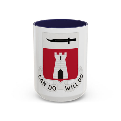 467 Engineer Battalion (U.S. Army) Accent Coffee Mug