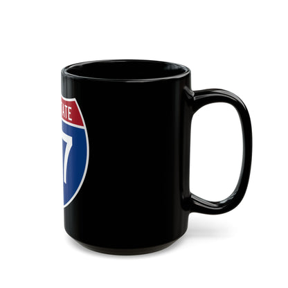 Interstate 97 (U.S. Highways) Black Coffee Mug