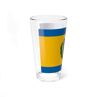 Flag of Segesd variant (Hungary) Pint Glass 16oz