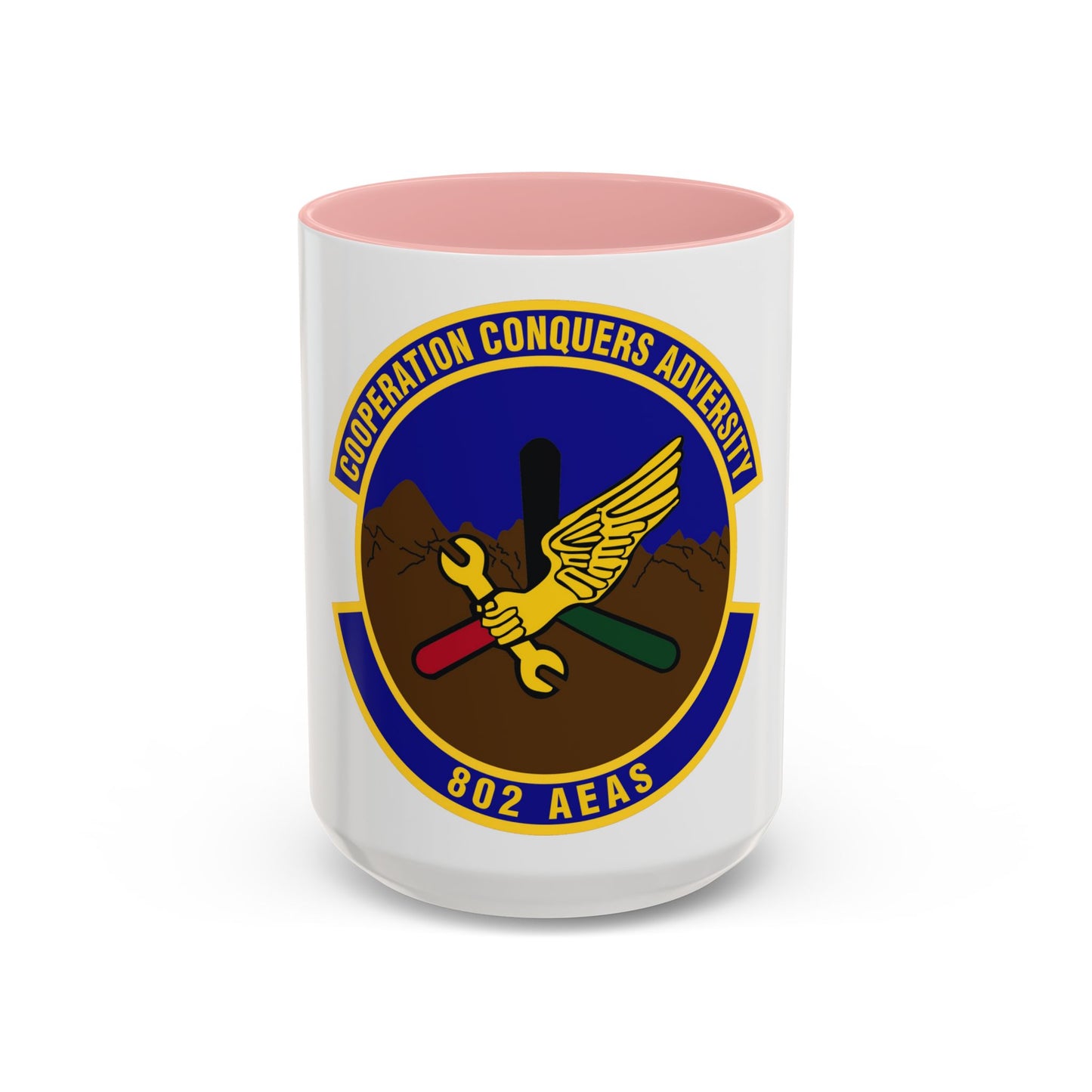 802d Air Expeditionary Advisory Squadron (U.S. Air Force) Accent Coffee Mug