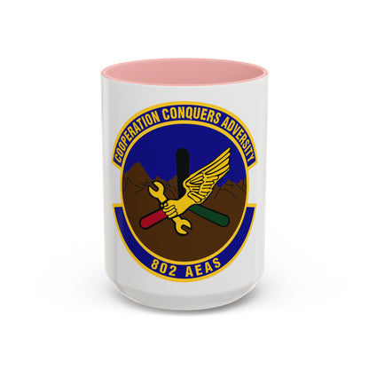 802d Air Expeditionary Advisory Squadron (U.S. Air Force) Accent Coffee Mug