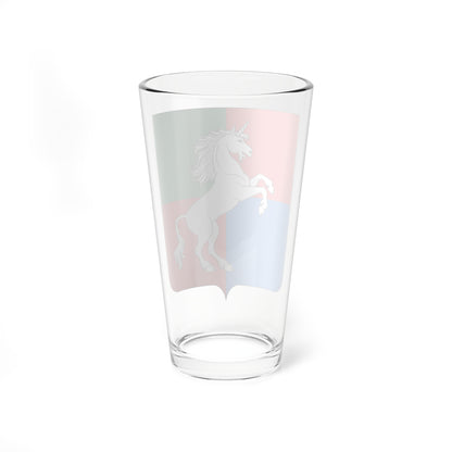Coat of arms of Vyksa Nizhny Novgorod Oblast (Russia) (Coat of Arms) Pint Glass 16oz