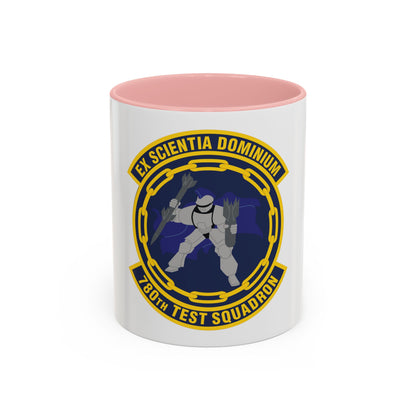 780th Test Squadron (U.S. Air Force) Accent Coffee Mug