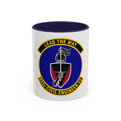 802d Civil Engineer Squadron (U.S. Air Force) Accent Coffee Mug