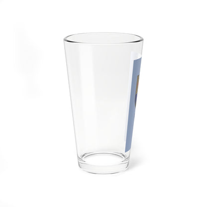HUN Pecs flag 1974-1989 (Hungary) Pint Glass 16oz