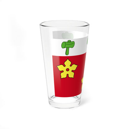 Flag of Alette (France) Pint Glass 16oz