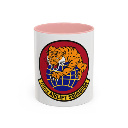 535th Airlift Squadron (U.S. Air Force) Accent Coffee Mug