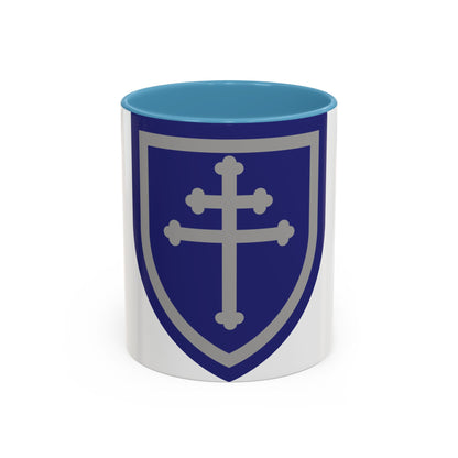 79th Infantry Division SSI (U.S. Army) Accent Coffee Mug