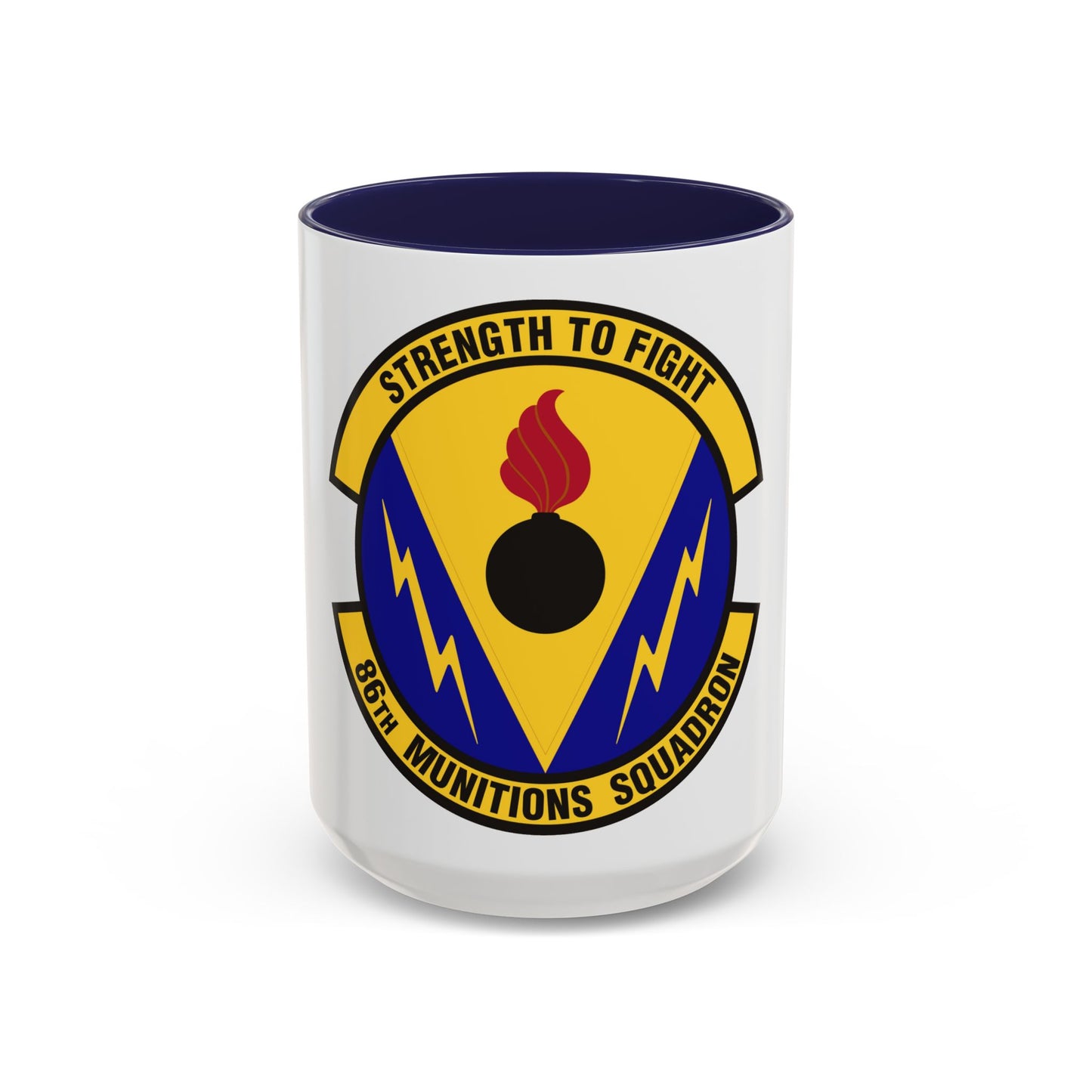 86th Munitions Squadron (U.S. Air Force) Accent Coffee Mug