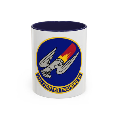 71 Fighter Training Squadron ACC (U.S. Air Force) Accent Coffee Mug