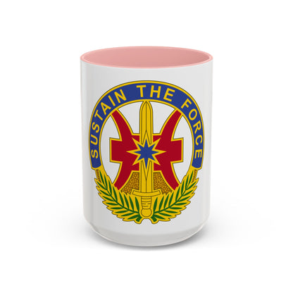 8 Sustainment Command 2 (U.S. Army) Accent Coffee Mug