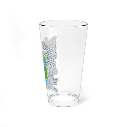 Escudo de Huari (Peru) (Coat of Arms) Pint Glass 16oz