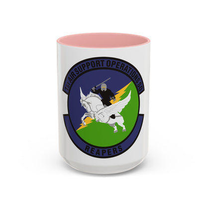 1st Air Support Operations Squadron (U.S. Air Force) Accent Coffee Mug