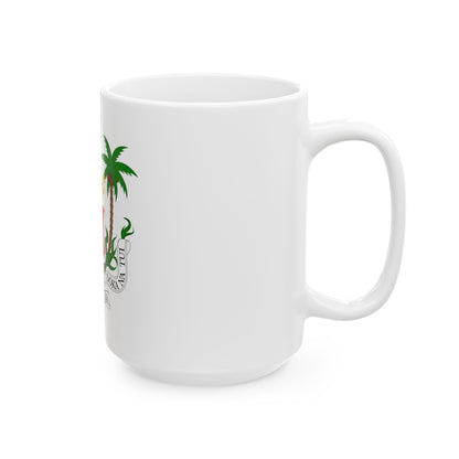 Coat of arms of the Kingdom of Fiji (1871-1874) - White Coffee Mug