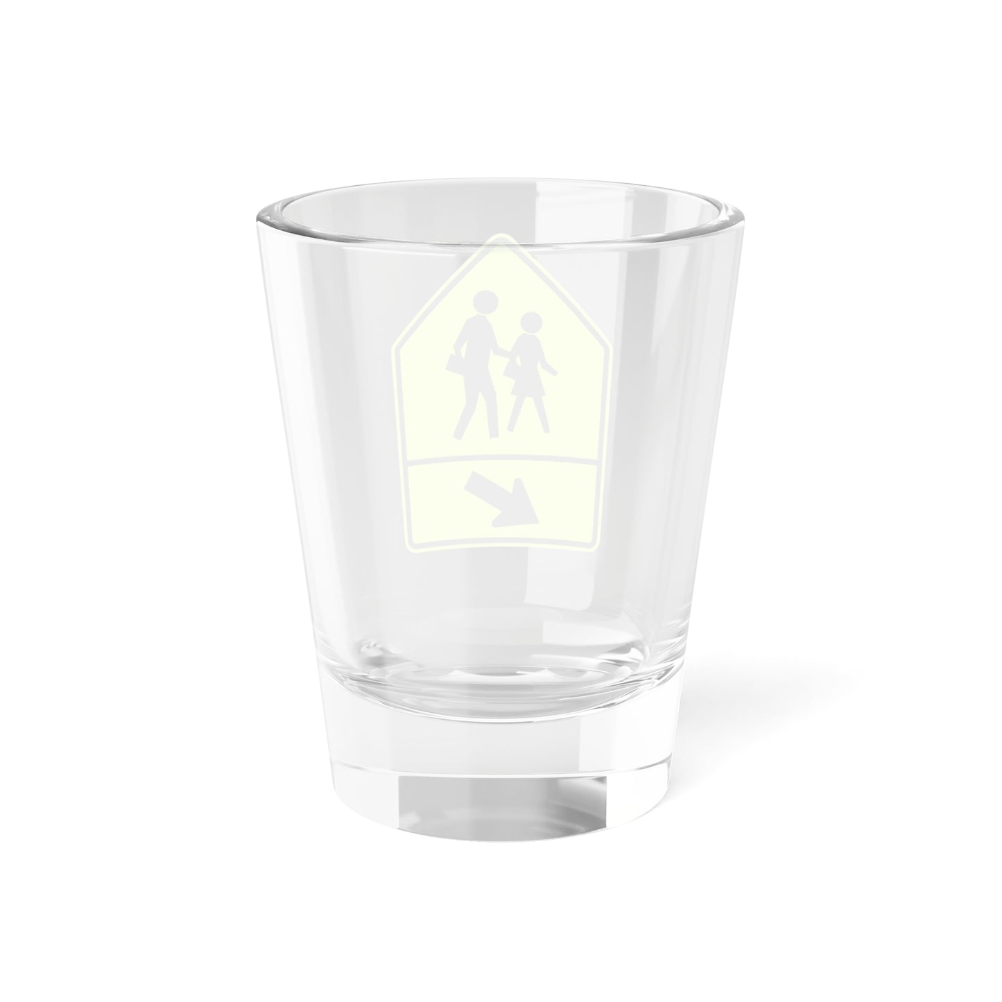 MUTCD-CA SW24-2 (California) (Road Sign) Shot Glass 1.5oz