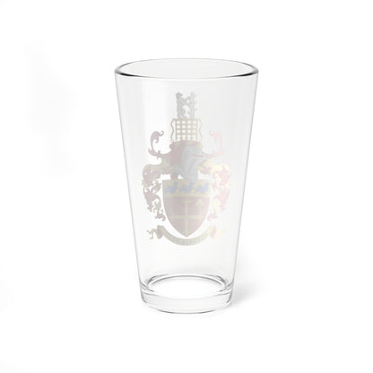 Coat of Arms of Warwick School (England) (Coat of Arms) Pint Glass 16oz