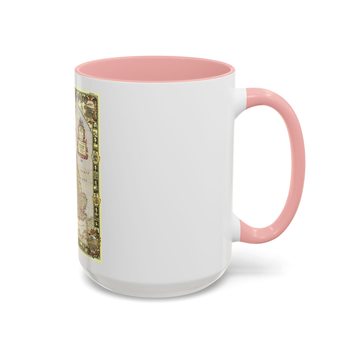 British Isles (1949) (Map) Accent Coffee Mug